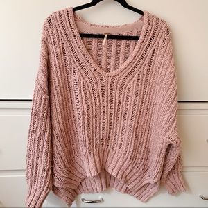 Free People Chunky knit Sweater